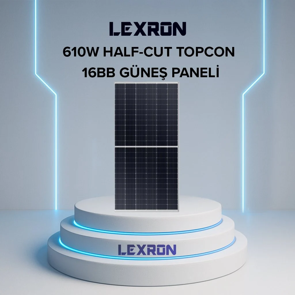 lexron-610w-half-cut-topcon-16bb-gunes-paneli